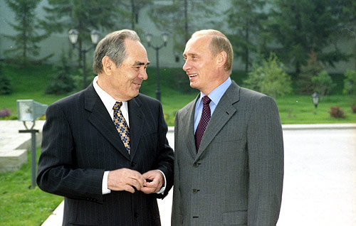 Минтимер Шаймиев и Владимир Путин